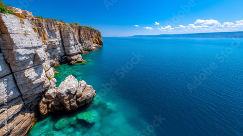 Dramatic Limestone Cliffs R...