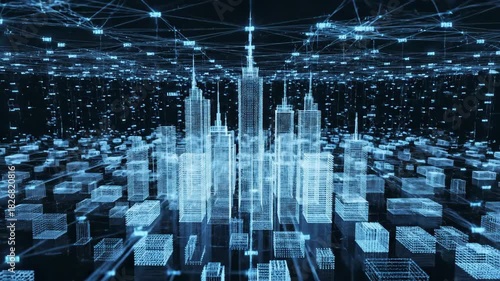 Digital Cityscape: Networked Urban Future