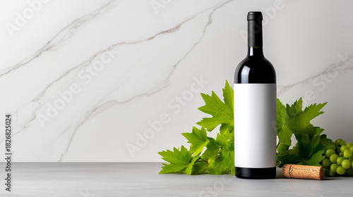 Elegant Wine Bottle Mockup ...