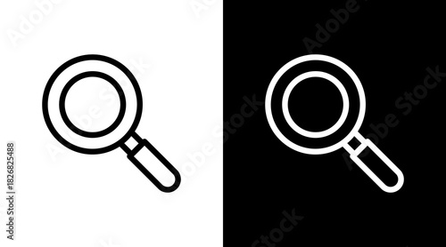 Search With Icon Set Design