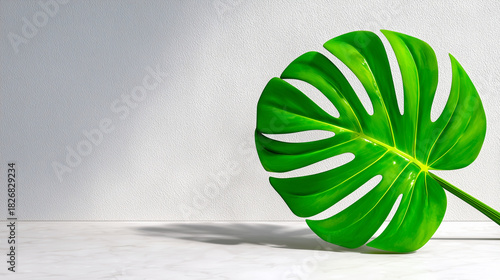 Minimalist Botanical Scene ...