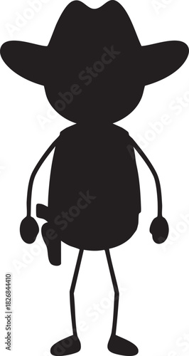 Black and white cartoon illustration of a little girl holding a ball