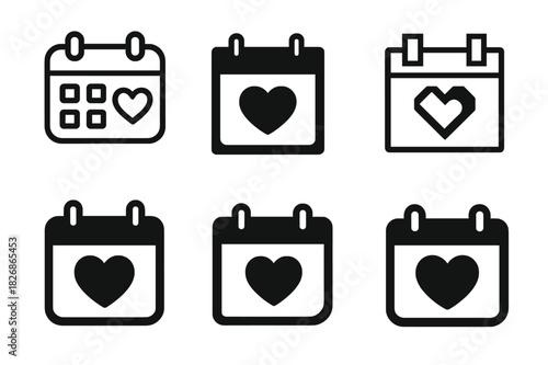 Positive Relationship Logos. Creating positive relationship habits for long-term success. Icon set. Set Logo of creating positive relationship habits for
