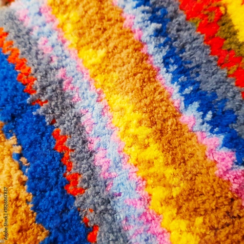 colorful fabric texture