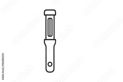 Kitchen vegetable peeler tool used for preparing food and cooking ingredients