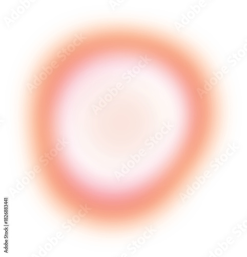 Peach pink soft glow background