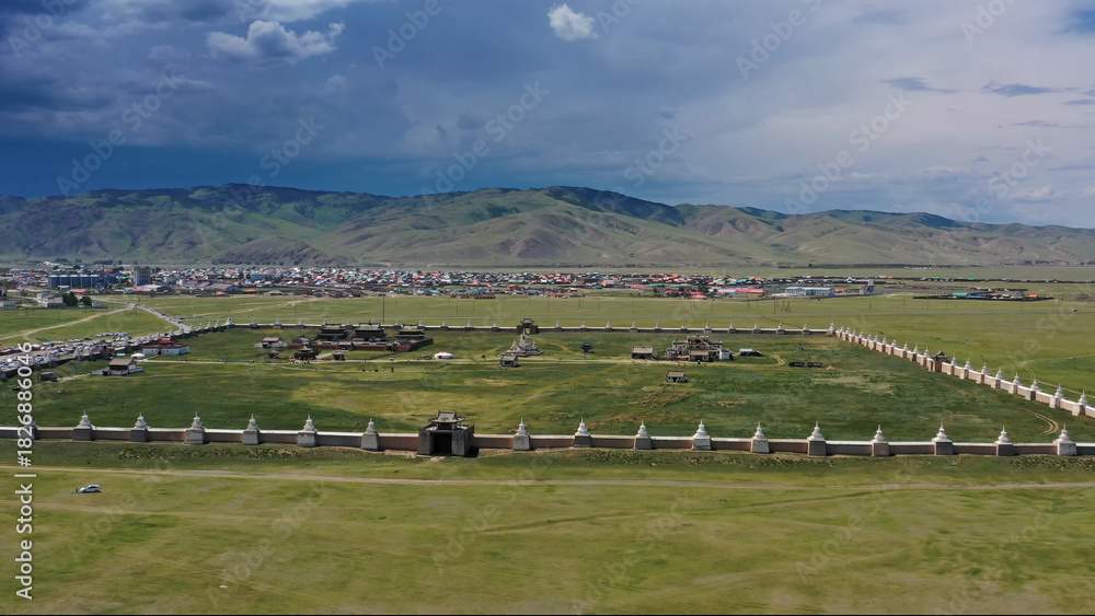 Fototapeta premium Kharkhorin Erdene Zuu Monastery in Mongolia