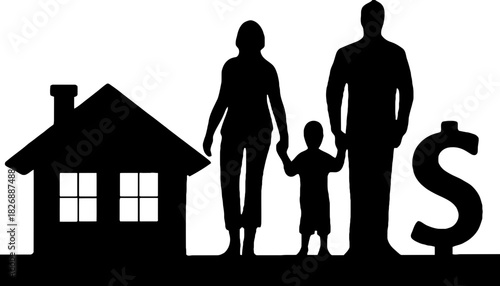 Home buying family financial planning mortgage real estate cost