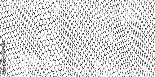 Curved net pattern. Seamless design for sportswear or equipment like soccer goals, volleyball nets, basketball hoops, hockey nets, and athletic gear. eps 10