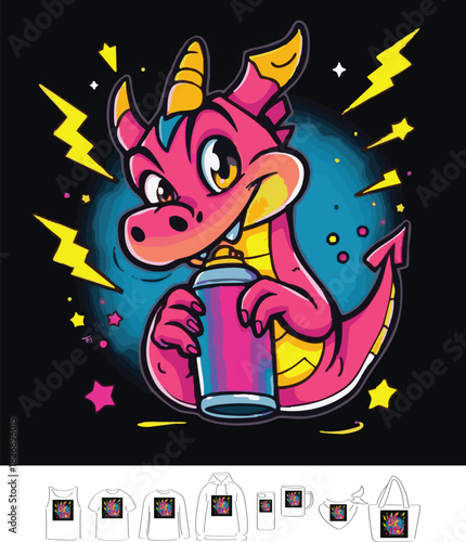 picture, clipart, drawing, illustration, dragon