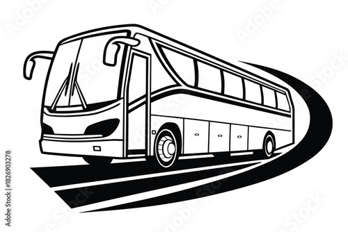 bus vector illustration