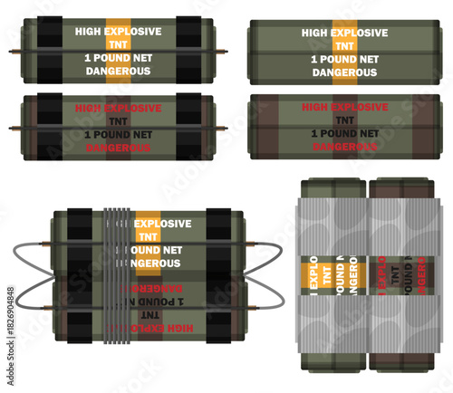 TNT Explosive Charges