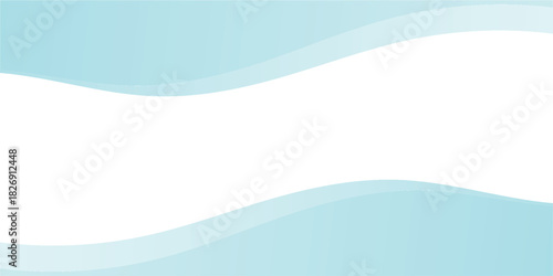 Abstract blue wave background, minimal wave design concept, vector illustration. for banner, banner.eps.10