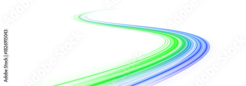 Abstract light blurs and neon flare create a futuristic wave of glowing energy.