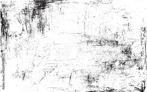 Black and white grunge background. Abstract monochrome texture. 