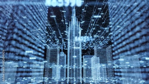 Digital Cityscape: Data-Driven Urban Future