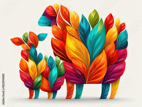 Farm animals logo design