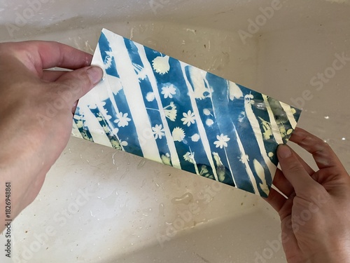 Cyanotype process