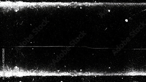 Distressed Film Border With Scratches And Dust texture