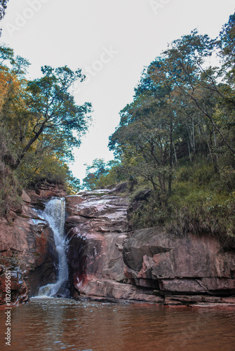 waterfall in the woods