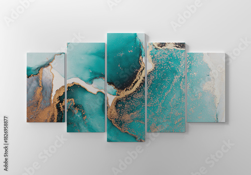 Canvas Wall Print Mockup