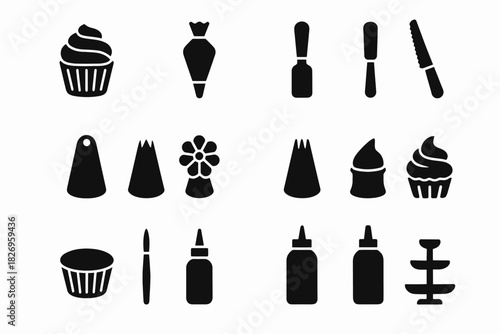 Cupcake decorating tools and tips: shapes and uses for creative baking