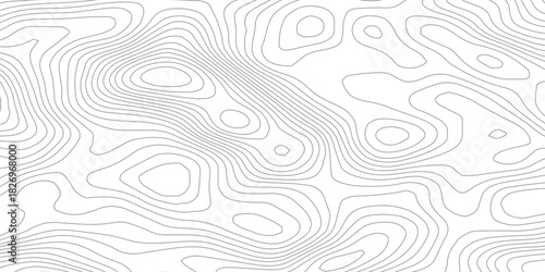 Background of the topographic map. Topographic map patterns, topography line map. Vintage outdoors style.