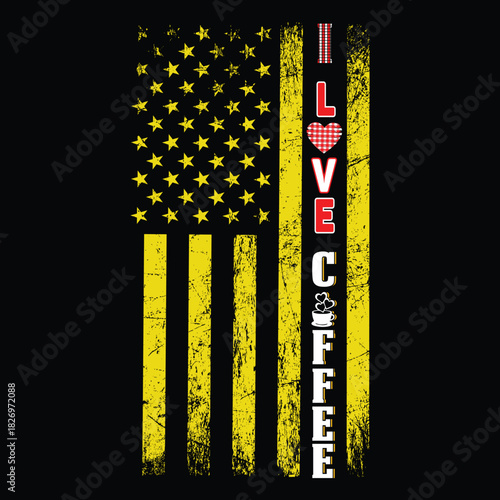 Coffee T Shirt Design T Shirt Print Template, Typography Design For Shirt, Mugs, Iron, Glass, Stickers, Hoodies, Pillows, Phone Cases, etc