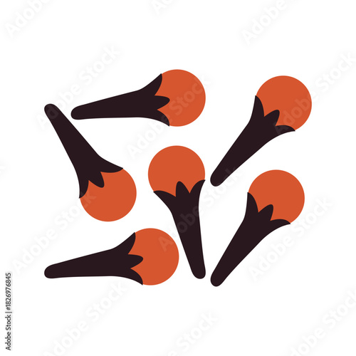 A clove food group of orange objects