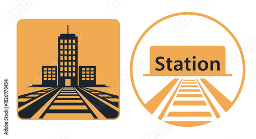 Station train railroad building transport travel railway architecture platform destination arrival