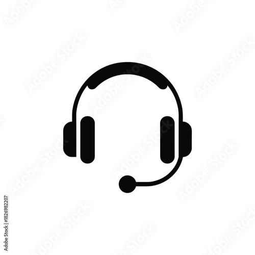 Headset Support Call Center Icon