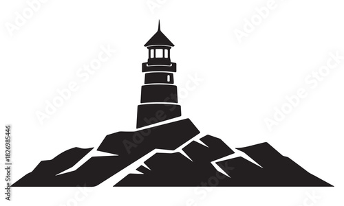 Nautical Adventure Silhouettes Vector Bundle: Pirate Ships, Lighthouse, Kayaking, and Boat Decals