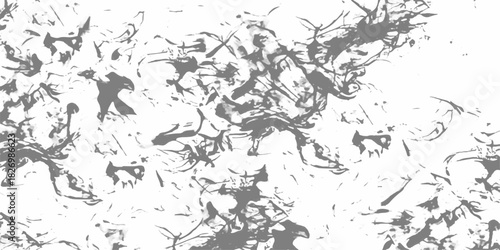 Black Brush strokes isolated on white background. Monochrome gray smoke design abstract background. Grunge texture Background. dirt overlay or screen distressed black texture, distress overlay texture