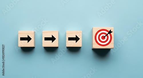Consistent steps and clear direction ultimately achieve desired business targets