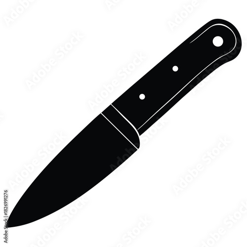 utility knife vector icon on white background