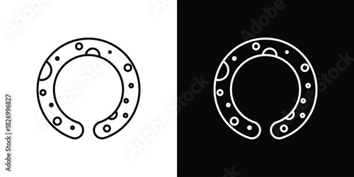 Baby orthopedic pillow icons vector. doodle. on a white background.