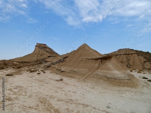 Bardenas Reales de Navarra​​, ​ paraje semidesértico,RESERVA DE LA BIOSFERA
