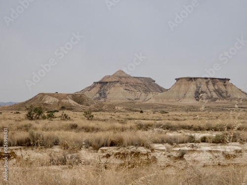 Bardenas Reales de Navarra​​, ​ paraje semidesértico,RESERVA DE LA BIOSFERA