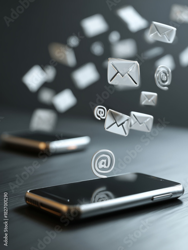 Connecting with the world through email on modern smartphones