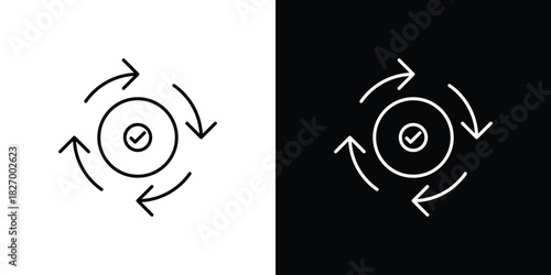 Consistency icons vector. doodle. on a white background.
