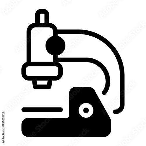 This Microscope icon is suitable for pharmacy.