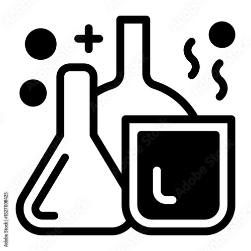 This Chemical icon is suitable for pharmacy.