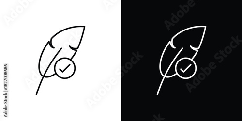 Hypoallergenic tested icons vector. doodle. on a white background.