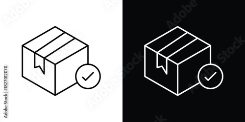 Order receive icons vector. doodle. on a white background.