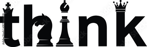 Think chess strategy king knight bishop strategy thinking