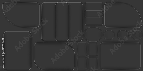 Light frame liquid glass effect on sample background, beautiful realistic reflection abstracts modern design of liquid glass background light glass set collection with glow effect.