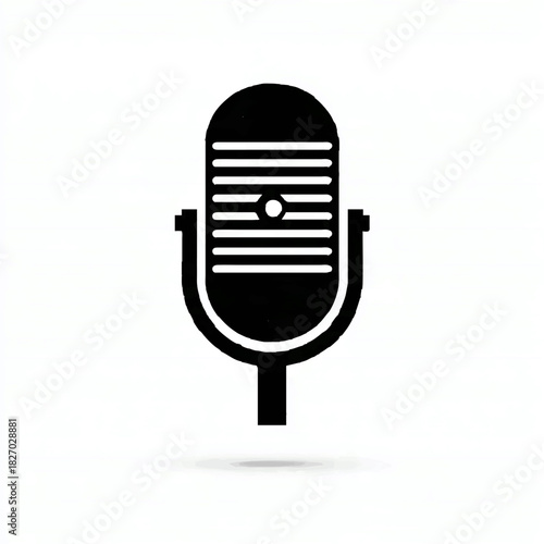 Retro Microphone Captures Vocal Performance

