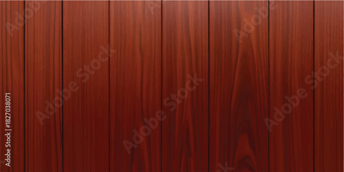 Natural dark brown wood texture pattern of an old vintage oak parquet floor plank board surface