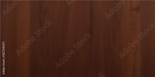 Dark brown natural oak wood texture vector material for flooring, wall paneling, and hardwood design