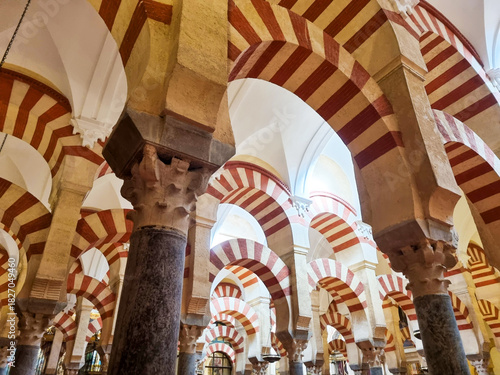 Beautiful photograph of the Mosque-Cathedral of Cordoba
